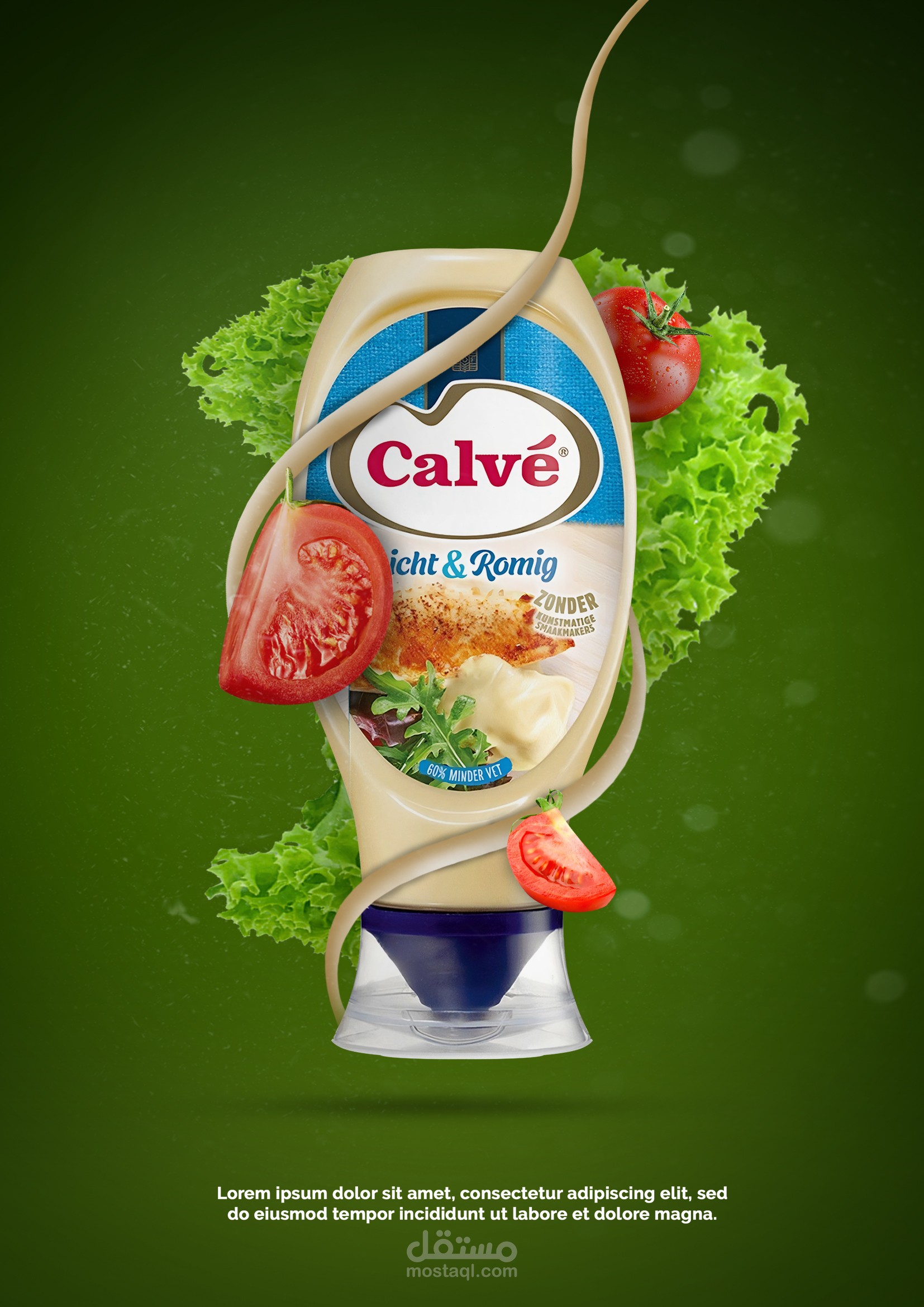 تصميم سوشيال ميديا لمنتج _ لصالح شركة calve