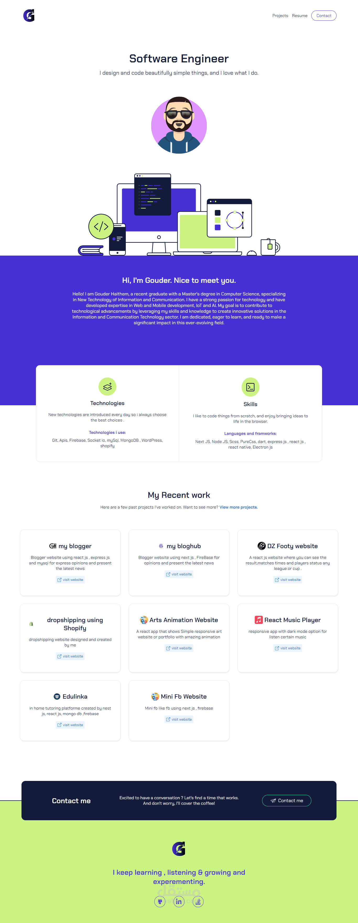 my portfolio