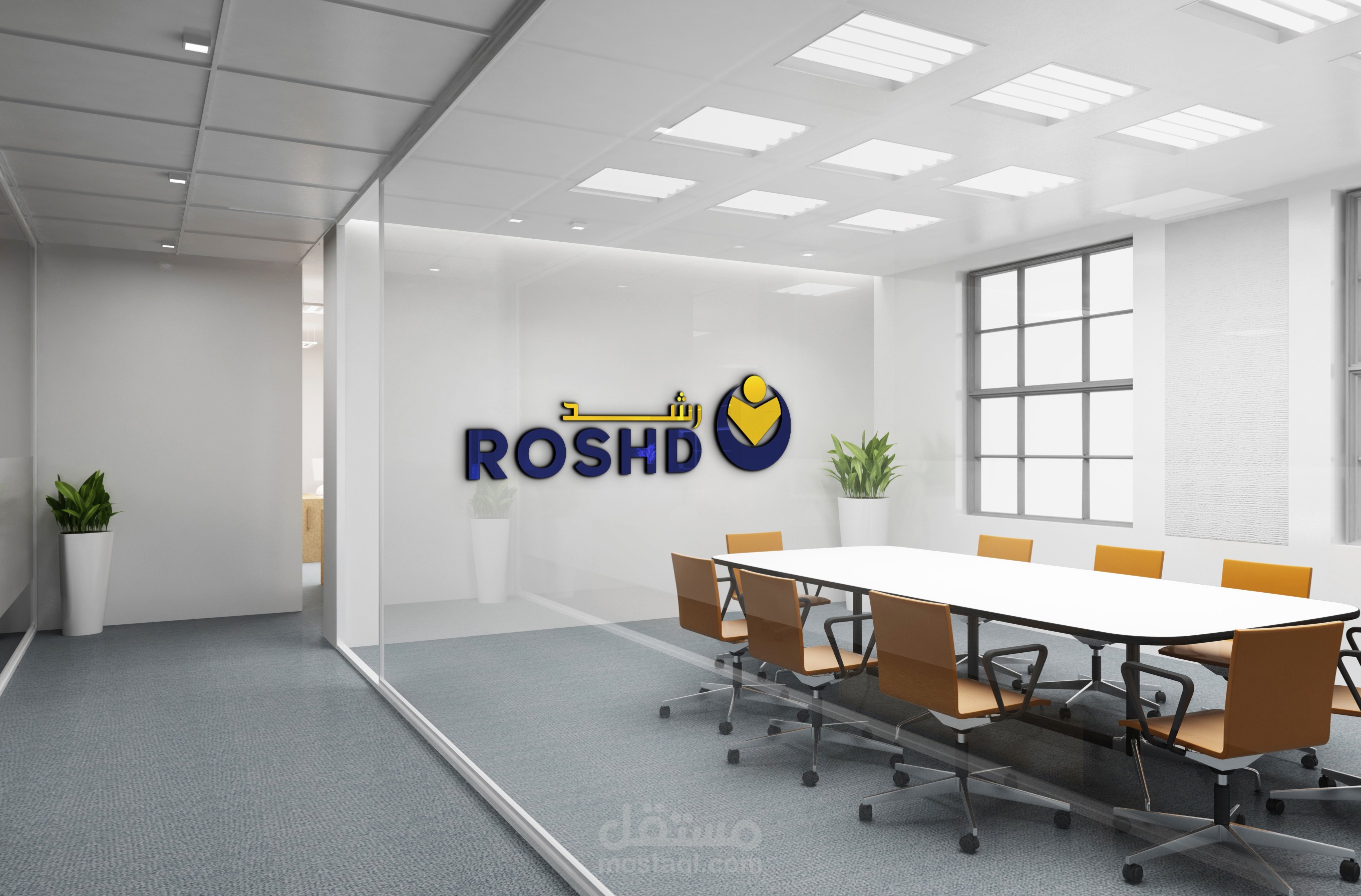 تصميم شعار مدونة وقناة يوتيوب رشد