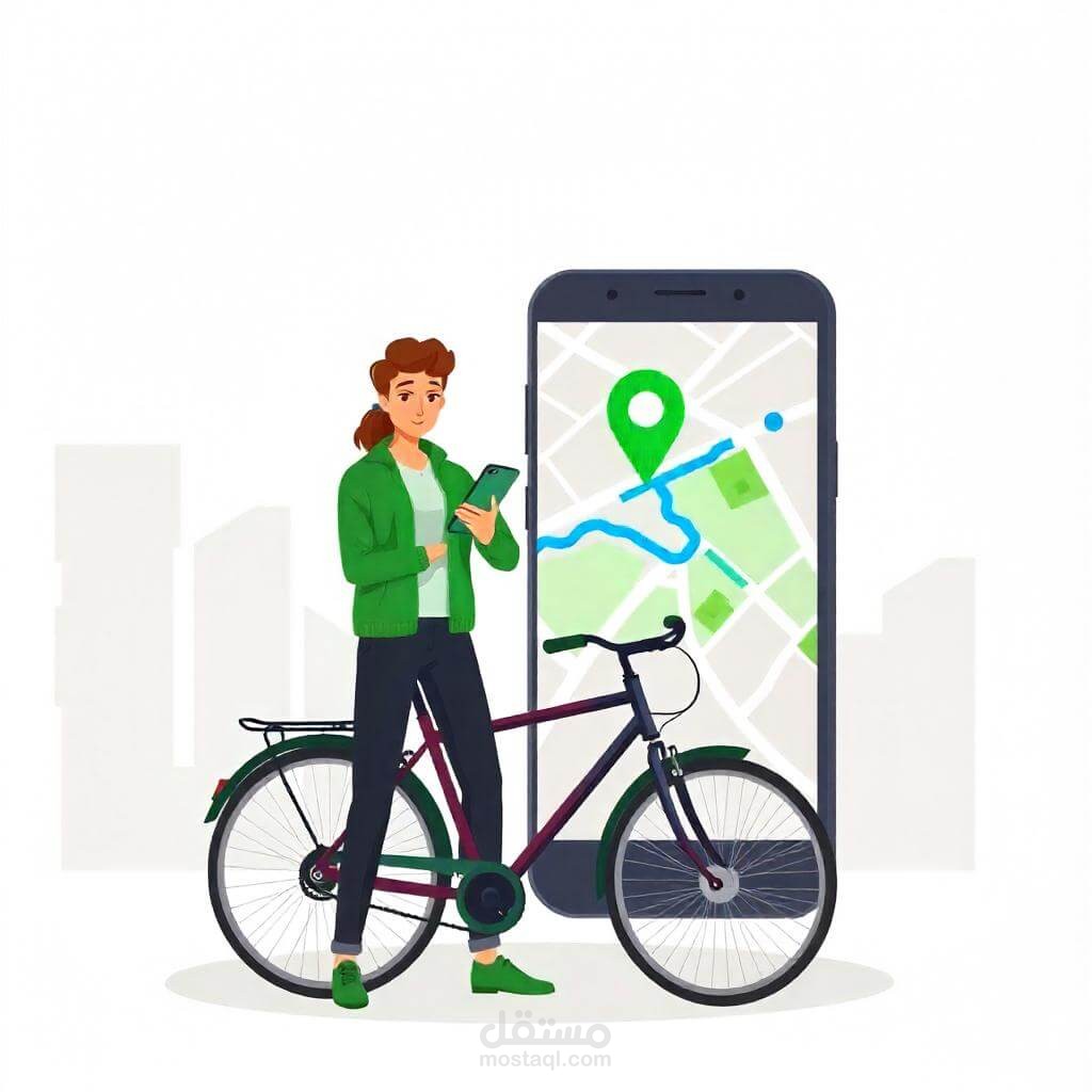 تطبيق تأجير الدراجات - ride app
