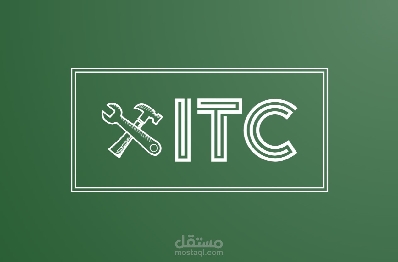 تصميم لوجو باسم ITC