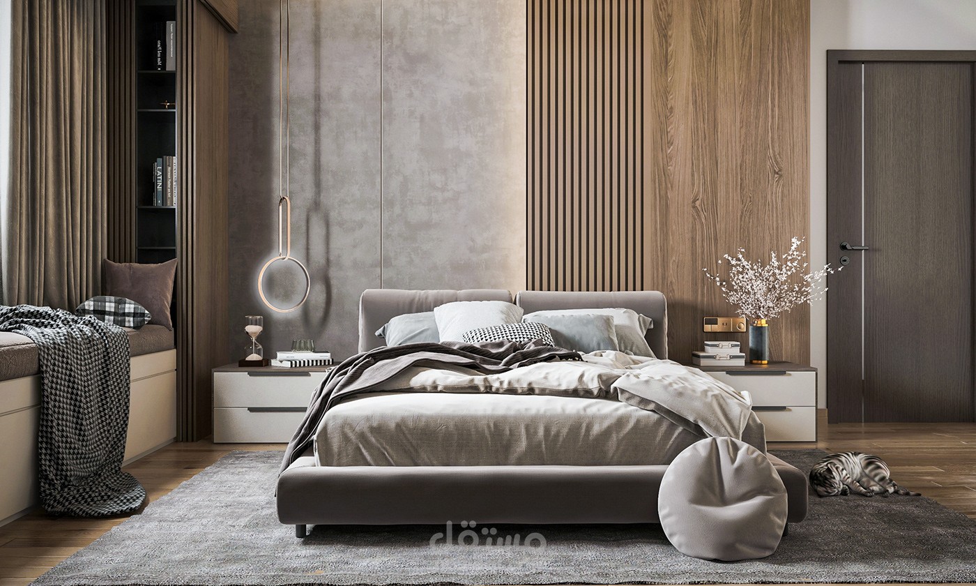 master bedroom (modern)