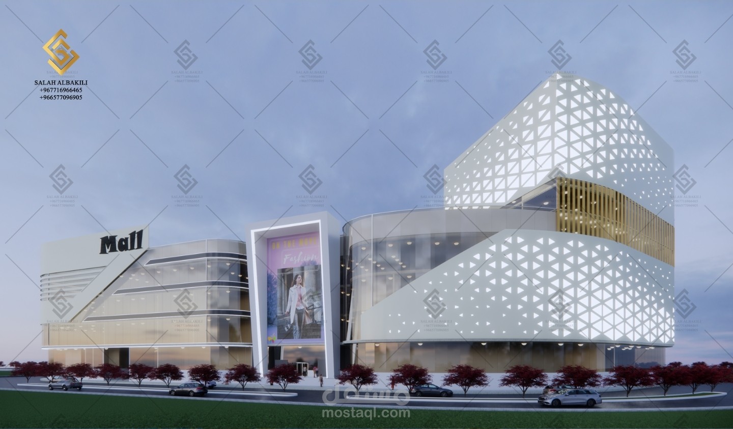 تصميم مول تجاري