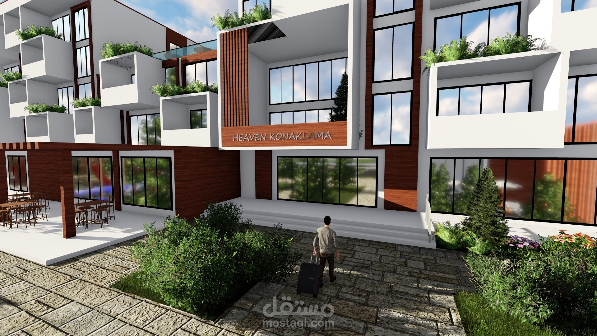 مشروع سكن فندقي