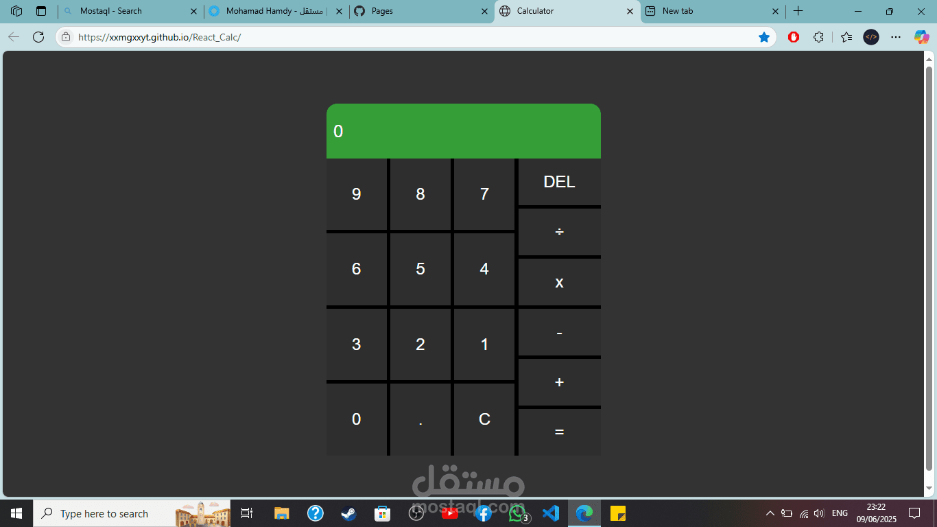 Simple calculator