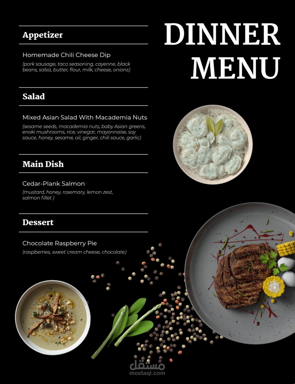 Creative Menu Designs