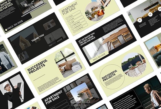 Real Estate Presentation Slide design