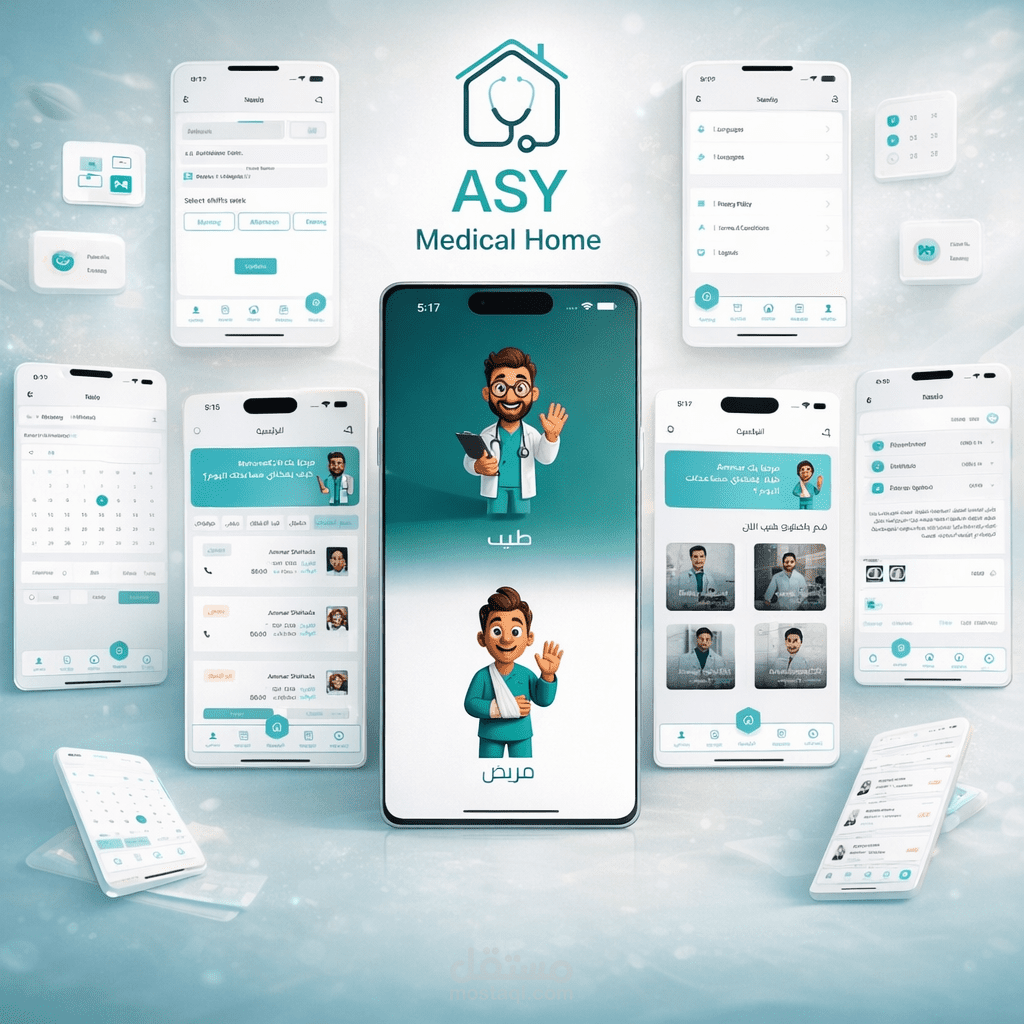 ASY Medical Home App | تطبيق للاطباء و للمرضى