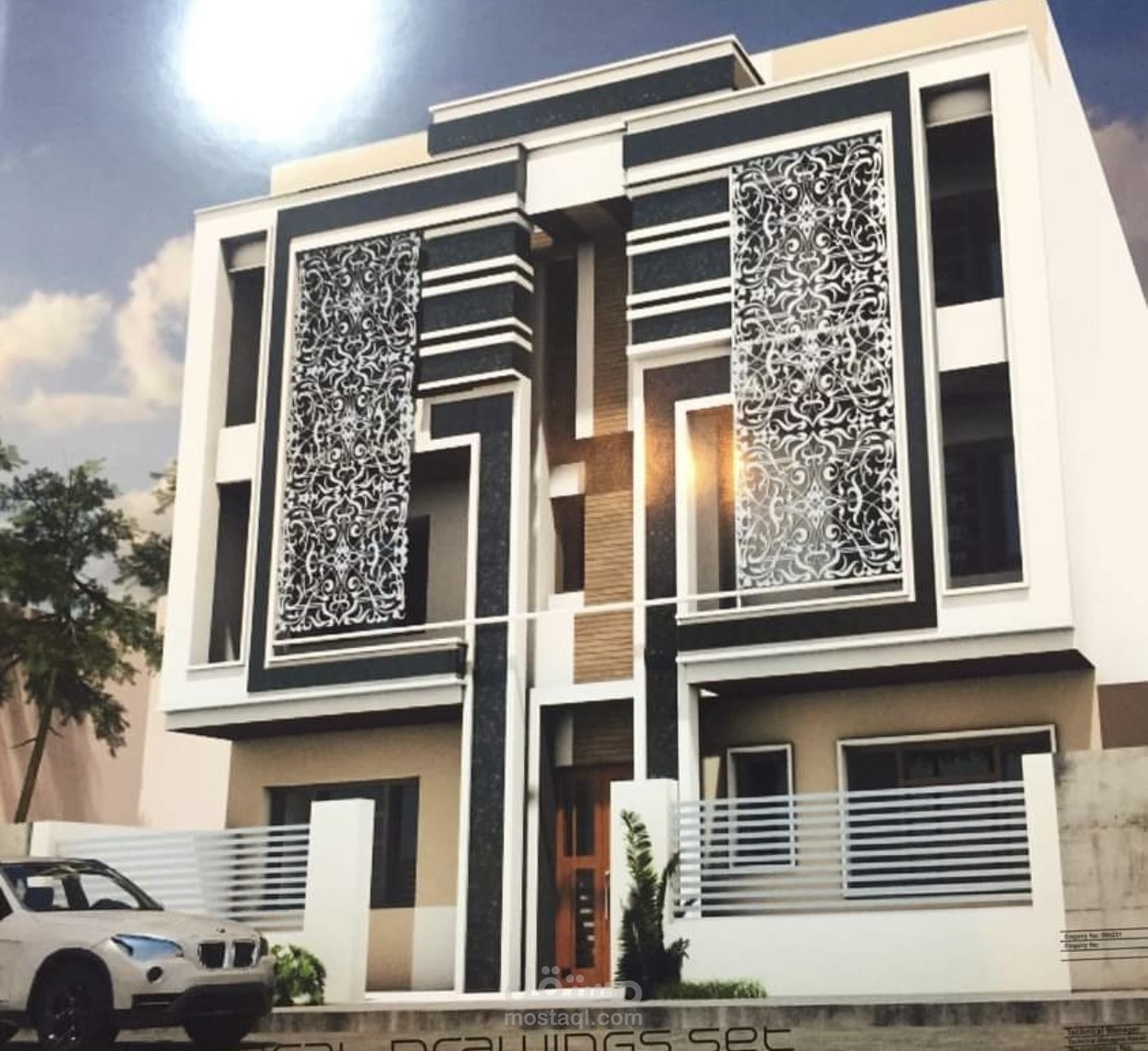 تصميم واجهة منزل.. house facade design