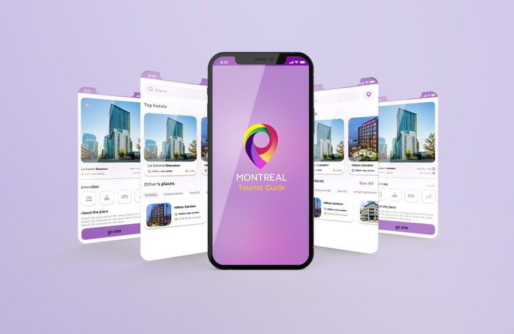 تصميم وبرمجة لتطبيق دليل سياحي