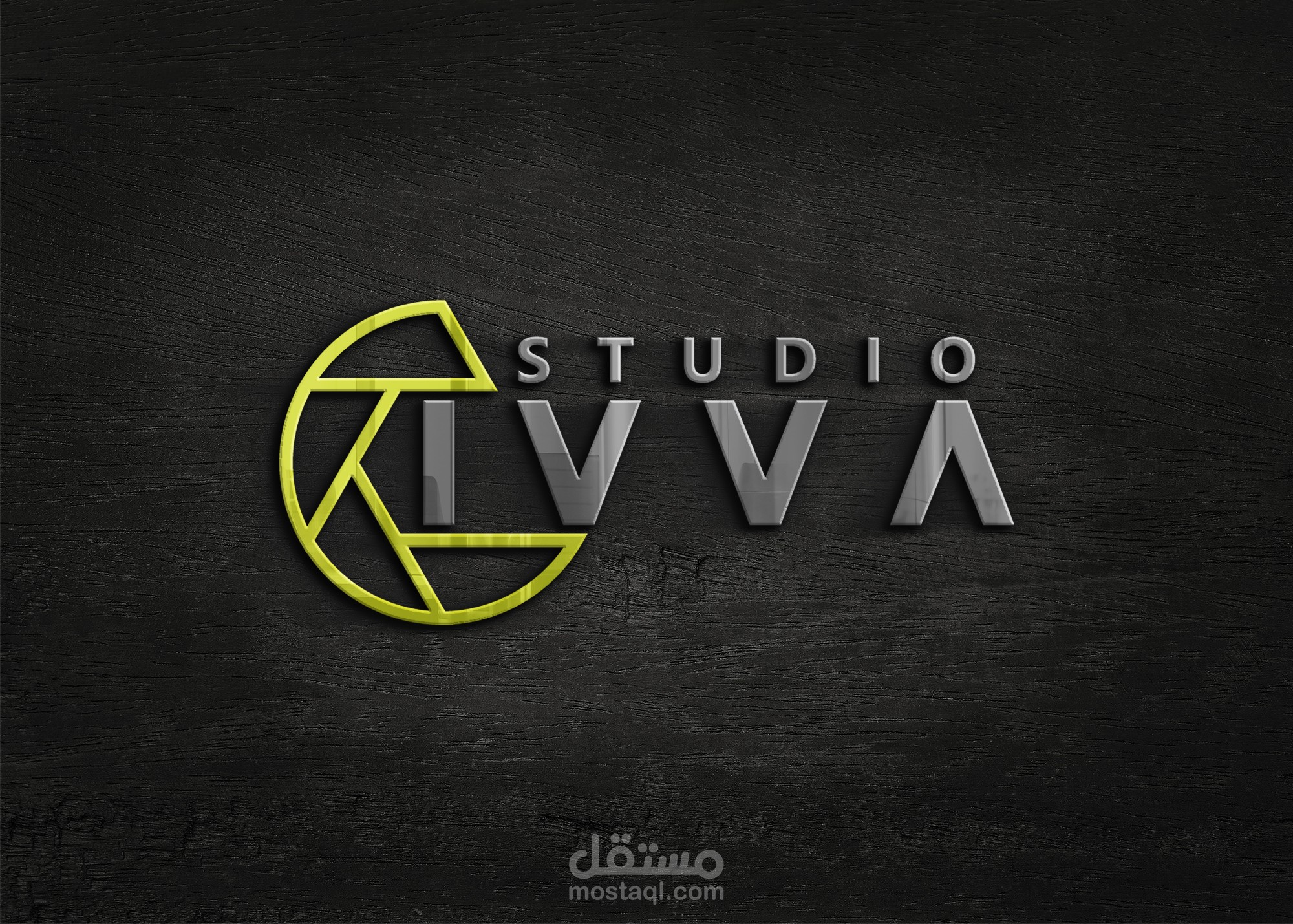 تصميم شعار لأستوديو تصوير فوتوغرافي