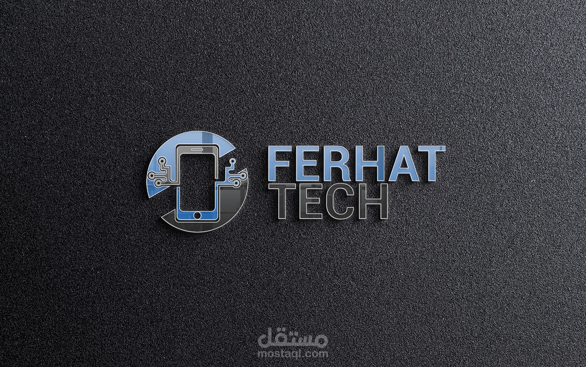 تصميم شعار لصاحب قناة يوتيوب تقنية هواتف