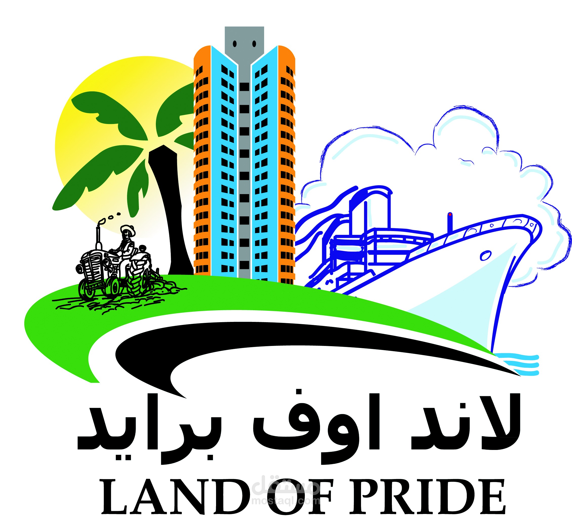 شعار شركة لاند اوف برايد