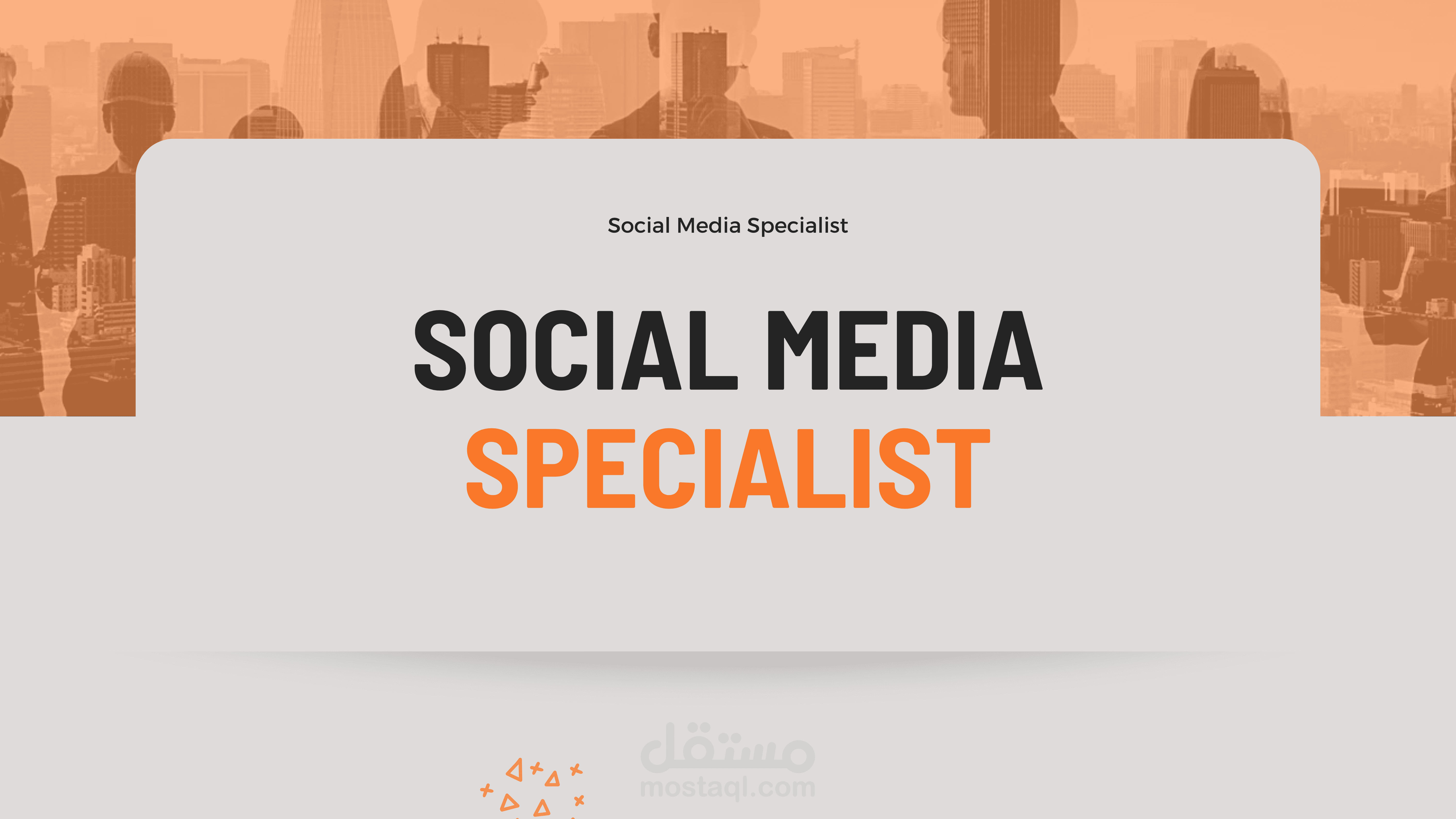 Social media Specialist