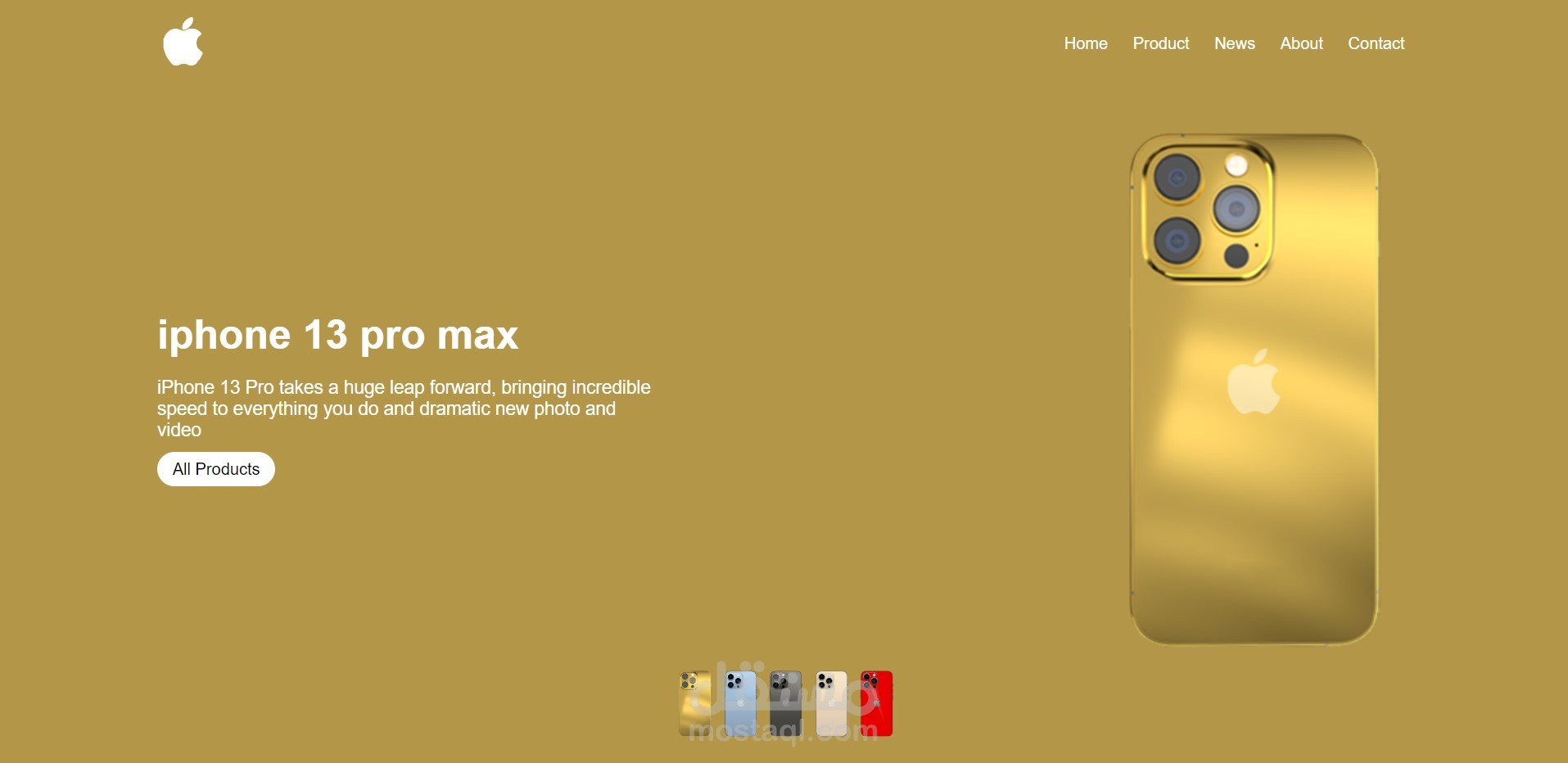 creative landing page