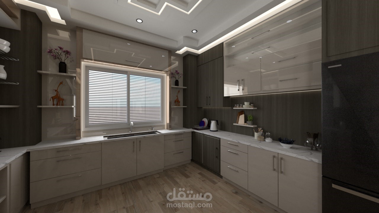 تصميم مطبخ حديث