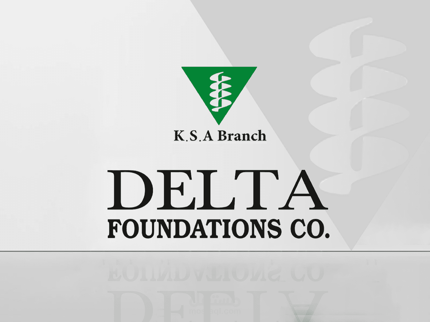 تنفيذ مطبوعات واعلانات شركة دلتا للأساسات