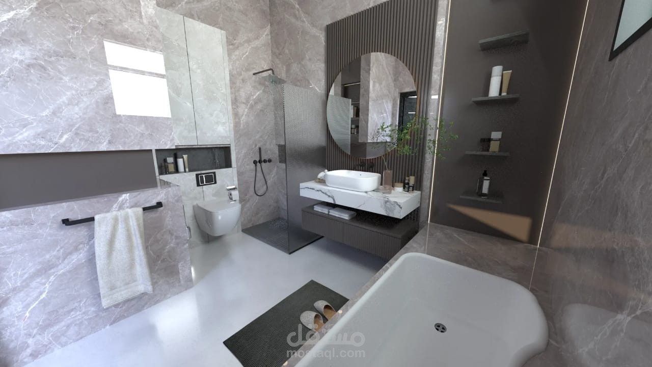 تصميم حمام بالسعوديه