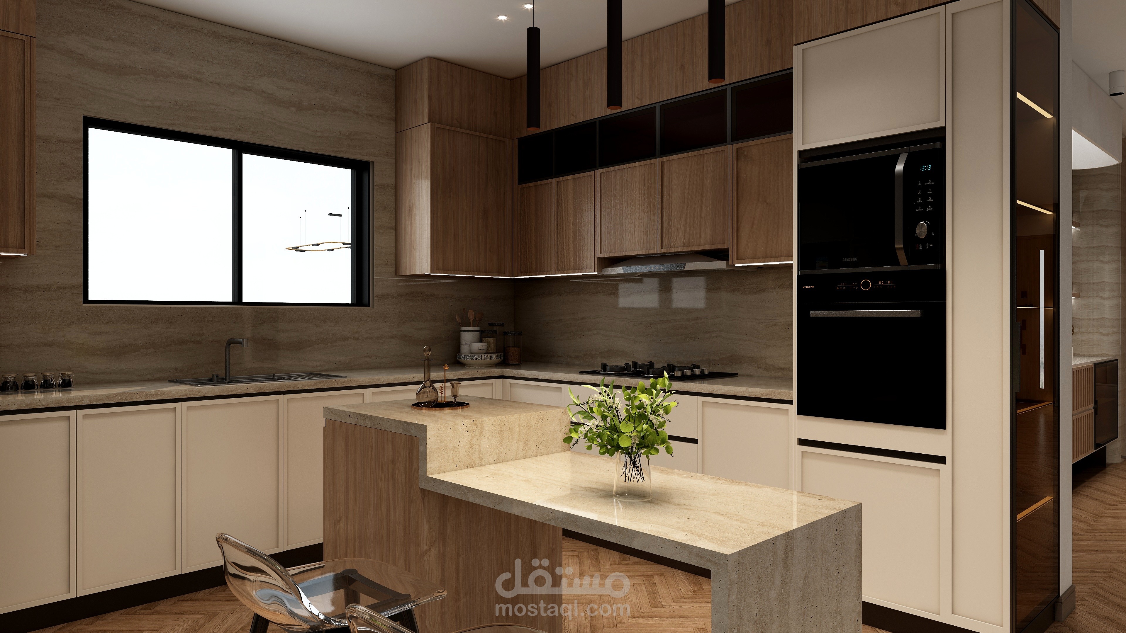 تصميم مطبخ