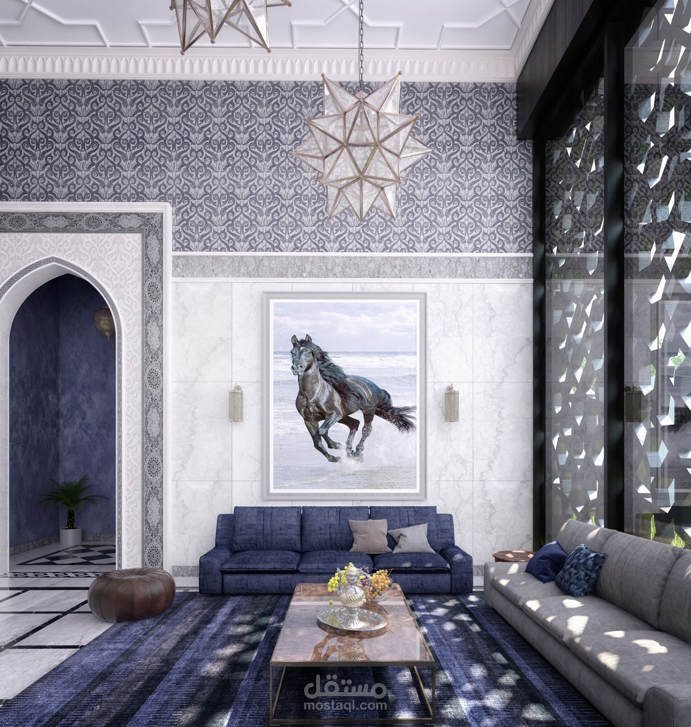 Modern Islamic privet villa