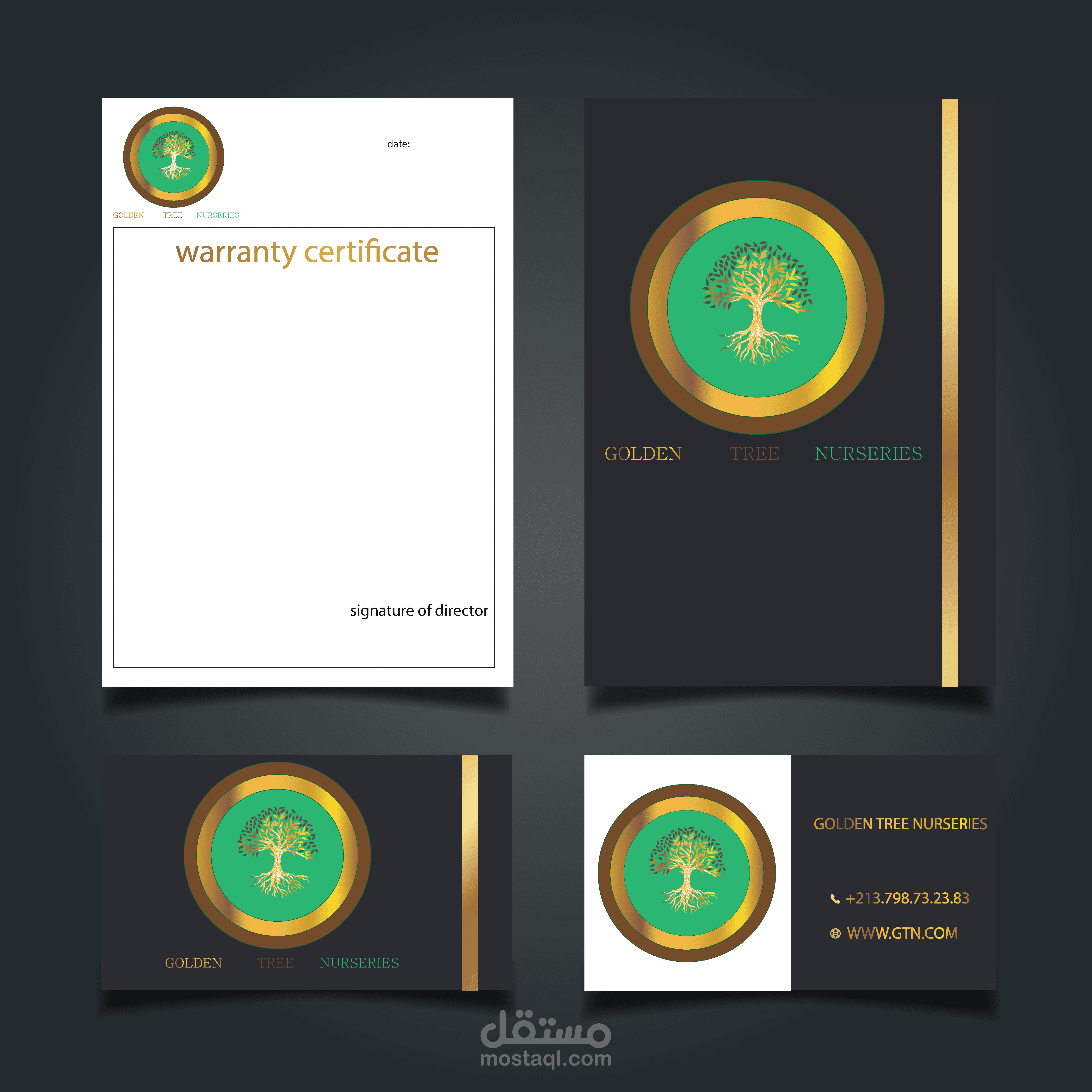 logo and visual identity desing