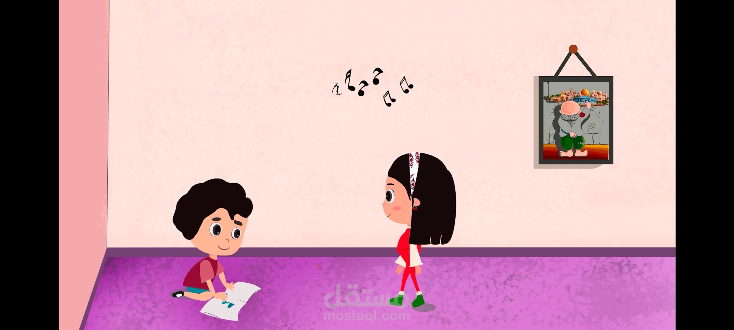 فيديو تحريك شخصيات موشن جرافيك