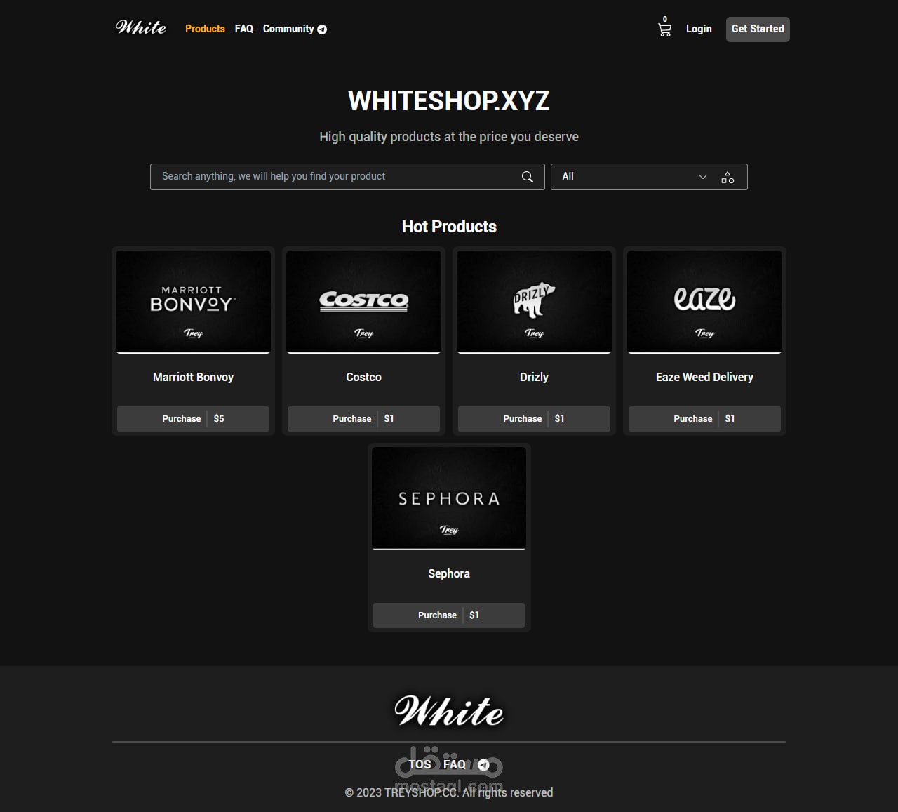 WHITE-SHOP