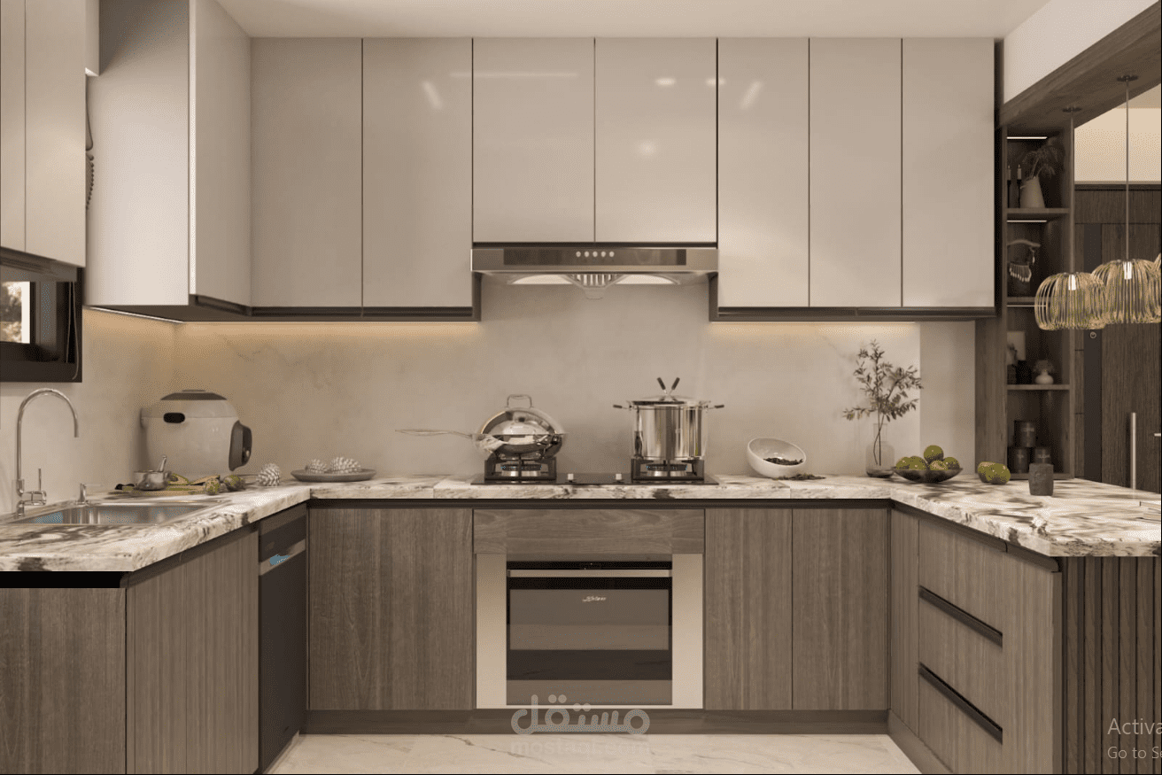 تصميم مطبخ مودرن