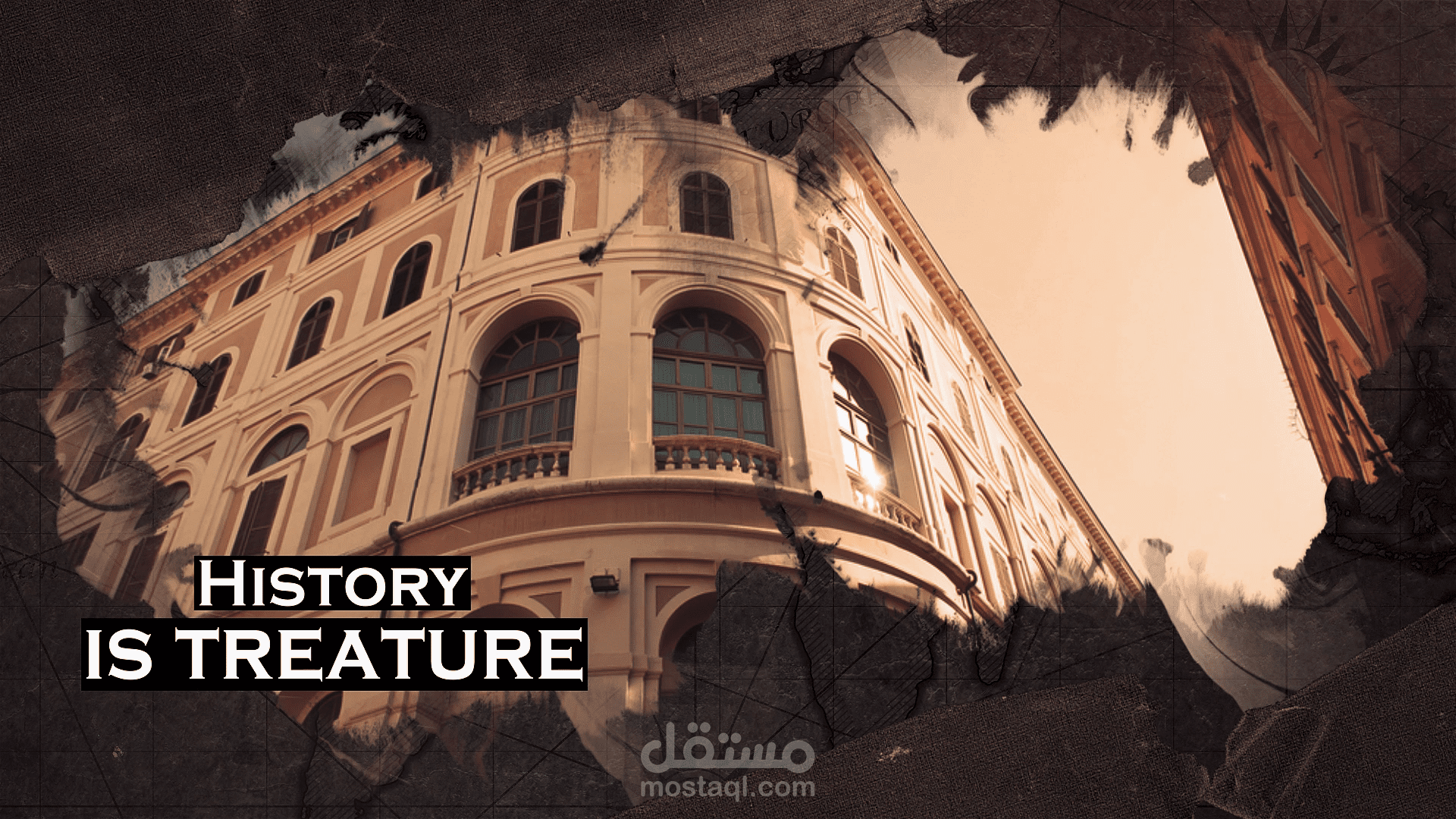 مقدمة فيديو اثري