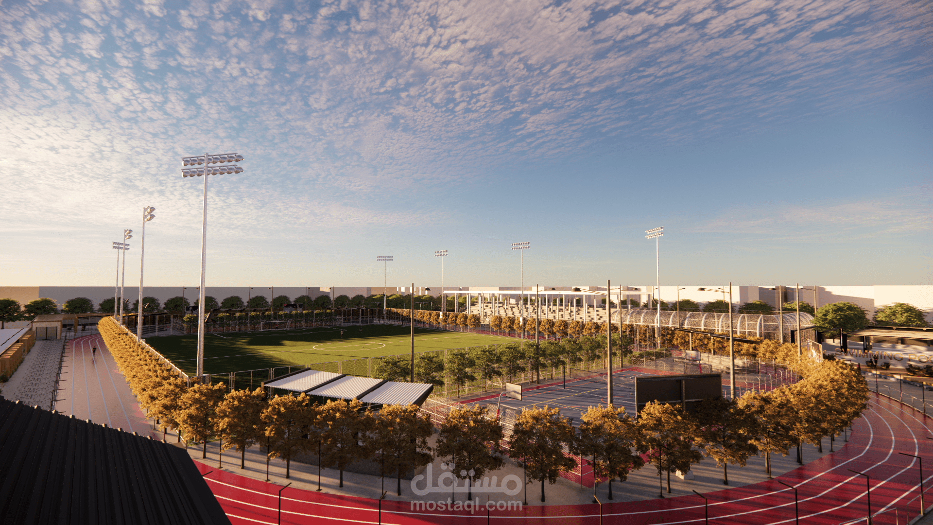 A Modern Sports Complex