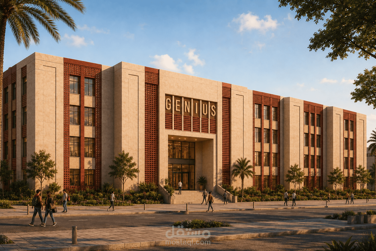 School Architectural Visualization