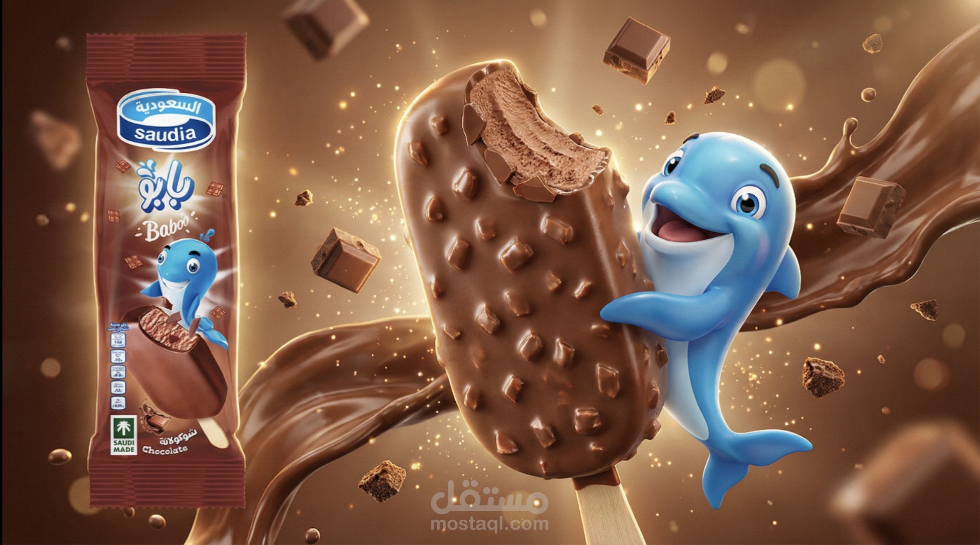 تصميم اعلان احترافي بالAi