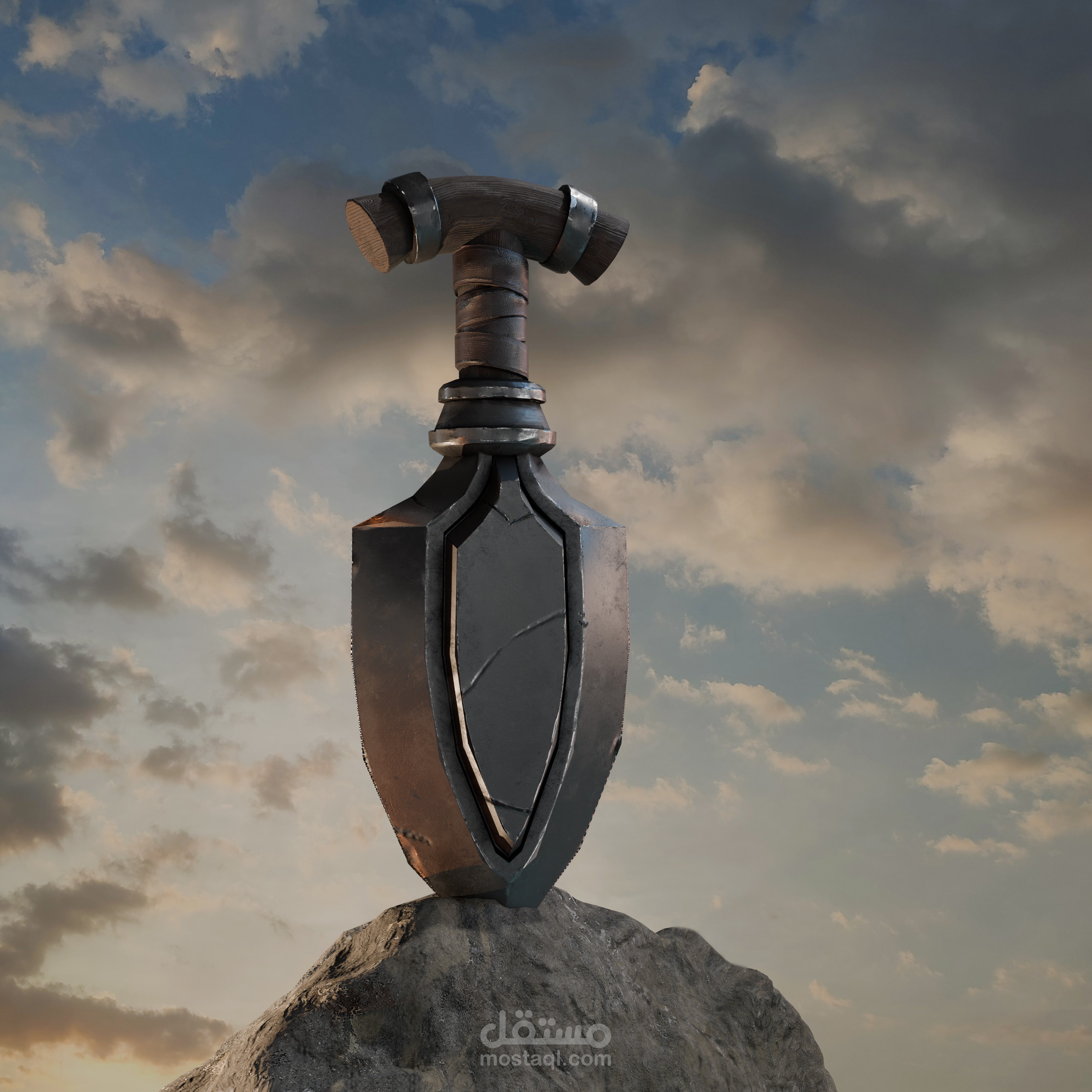 تصميم اسلحة ثلاثية الأبعاد للألعاب