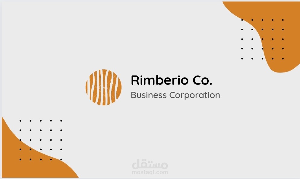 تصميم ،Business Card