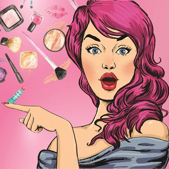 بوستر احترافي نسائي ميك أب أرتست