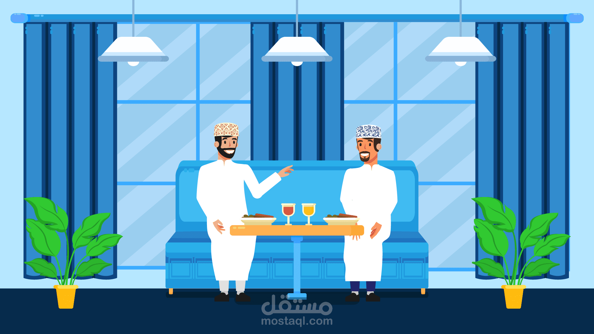 فيديو موشن جيرافيك لـشركة العداله