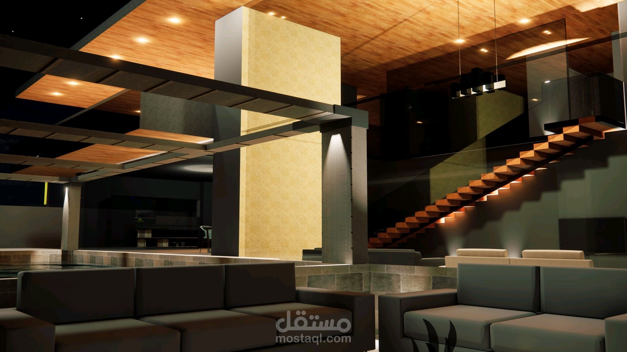 "Villa F "Modeling