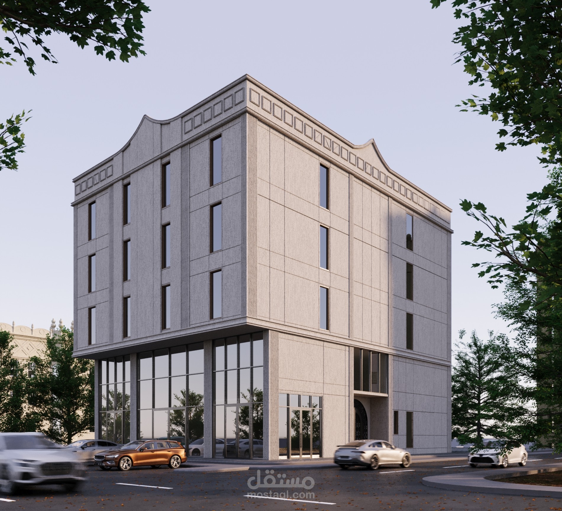 تصاميم خارجية وواجهات كلاسيك