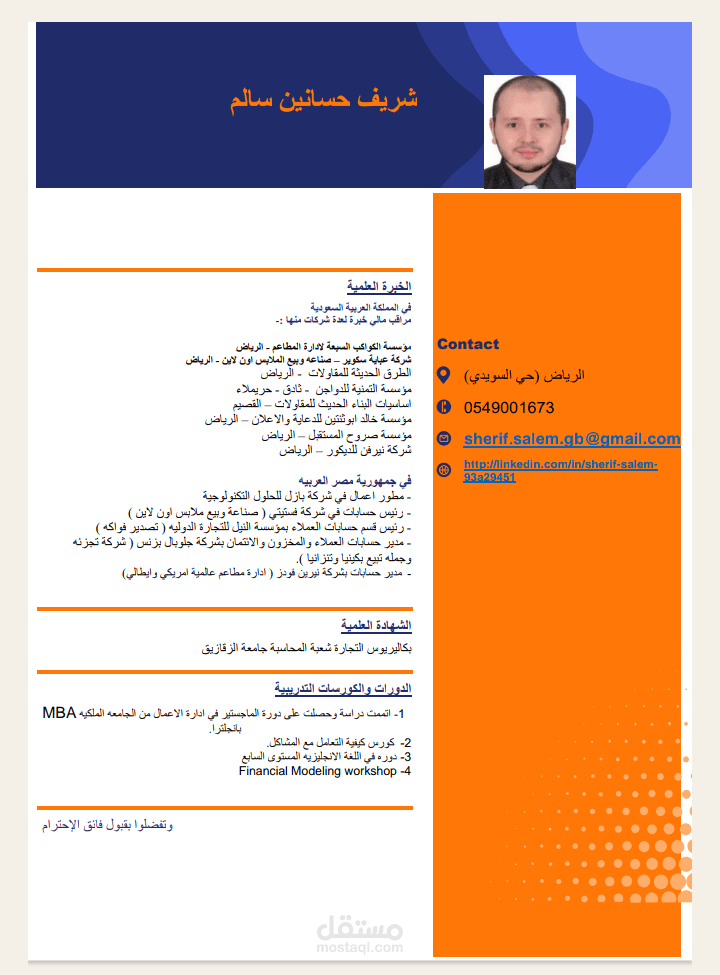 مدير مالى