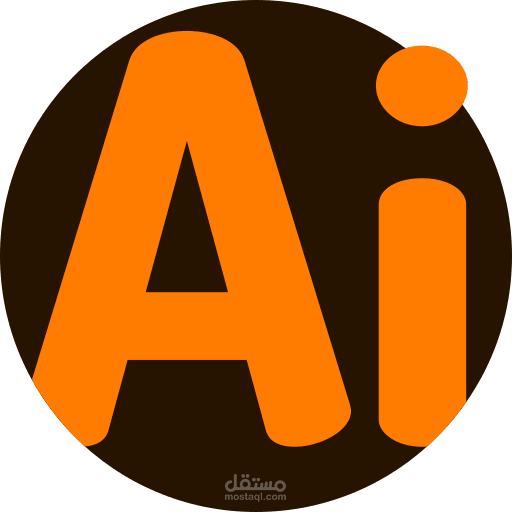 تصميم a4 على برنامج الالستريتور