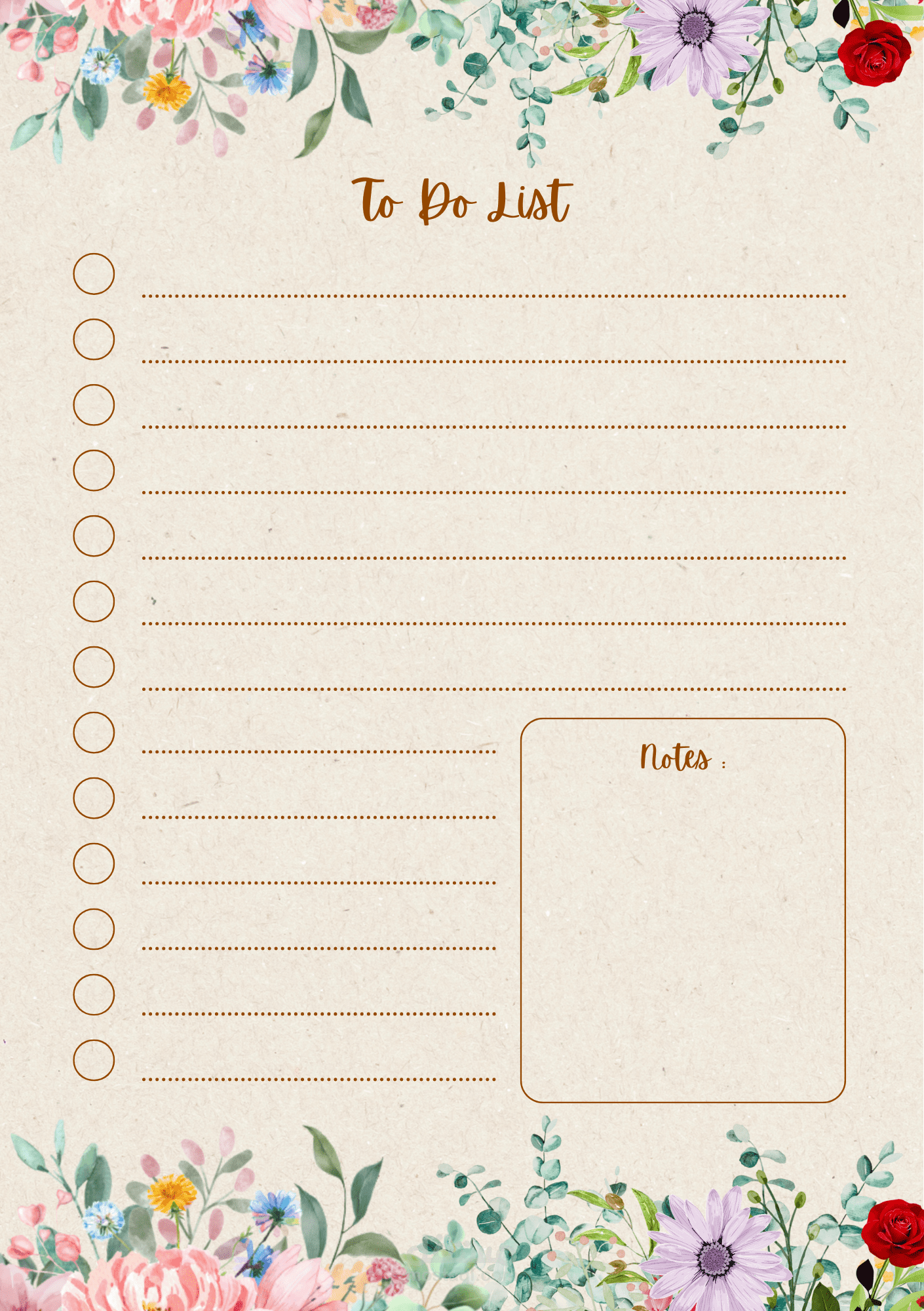 تصميم مميز To Do List