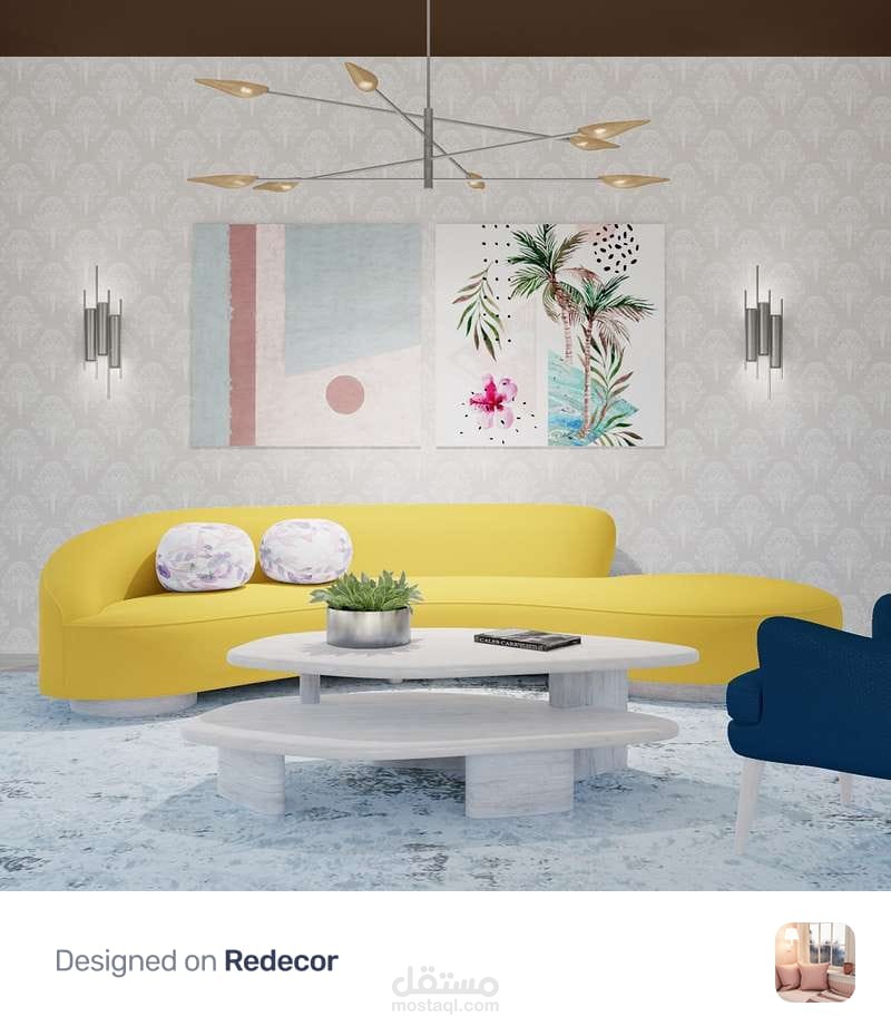 ديكور غرفة معيشة