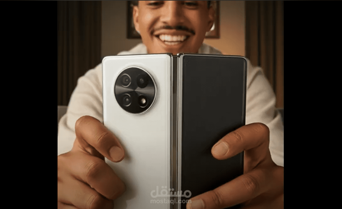 اعلان هاتف OPPOFindN5 لصالح شركة OPPO