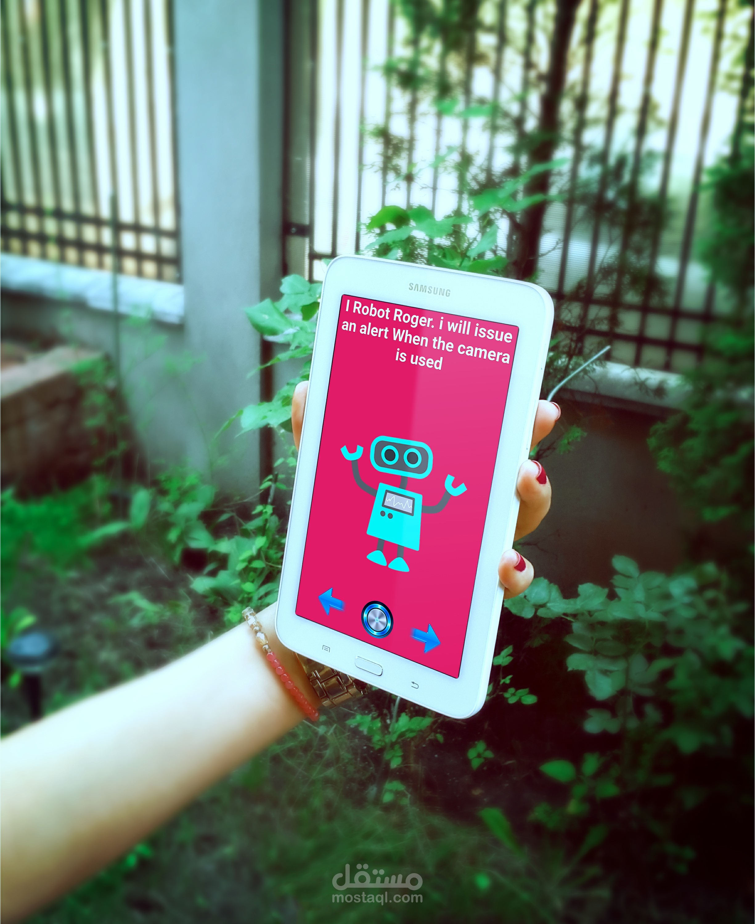 تطبيق لحماية امان الكامير