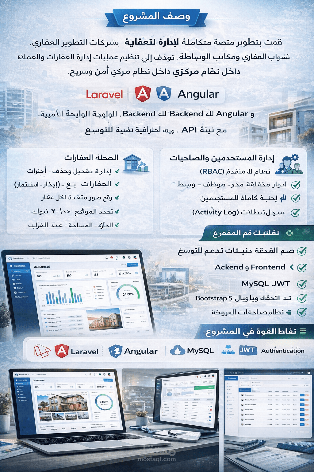 منصة إدارة أملاك عقارية متكاملة