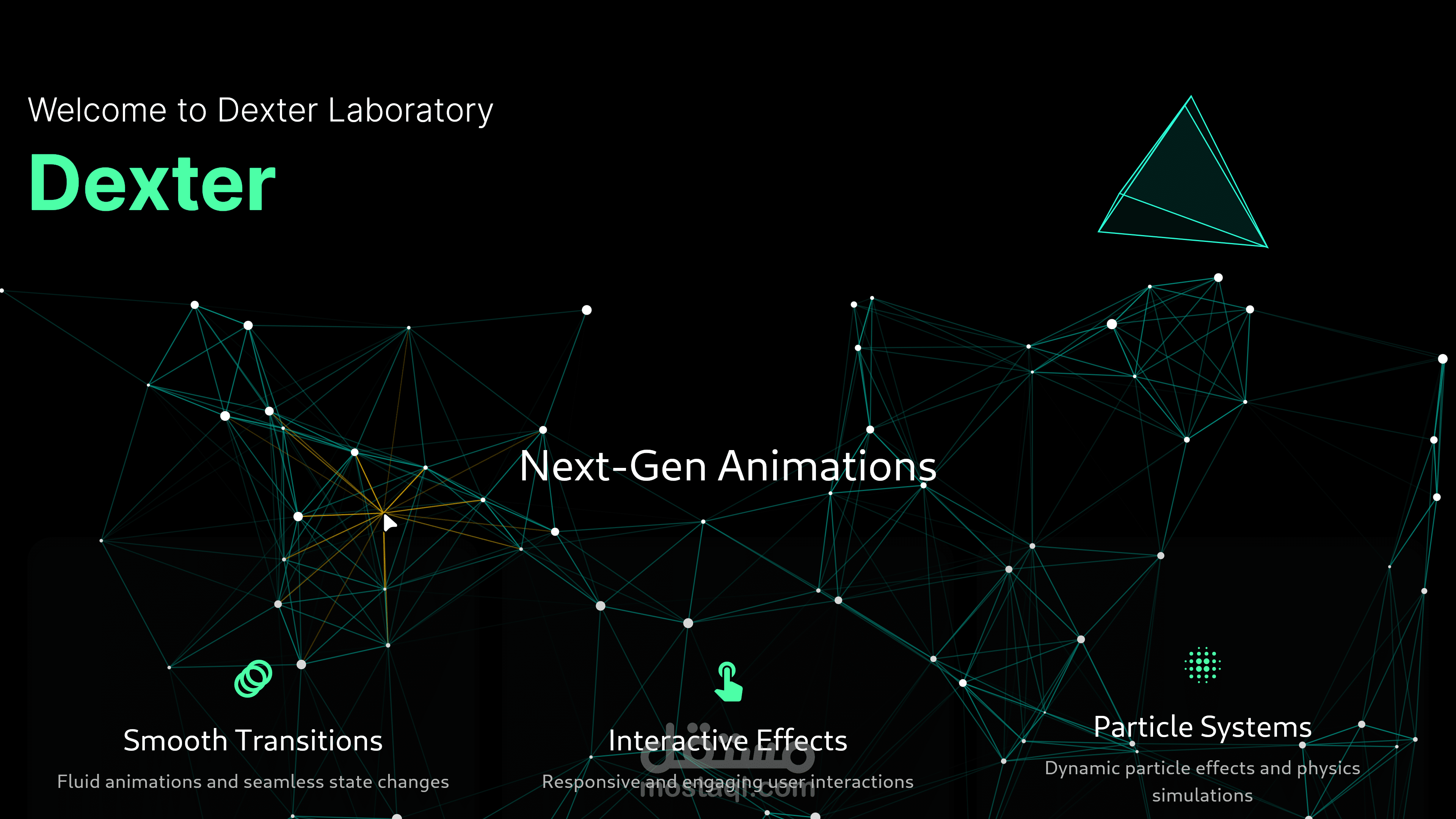 مكتبه تفاعليه في flutter