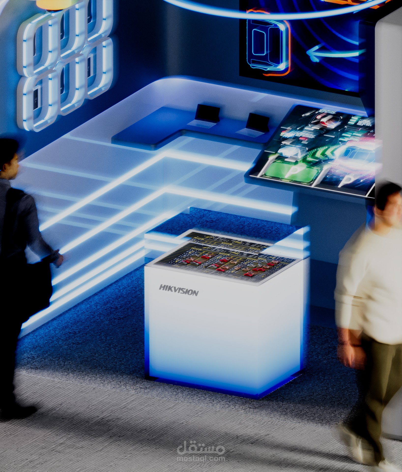 Hikvision booth design