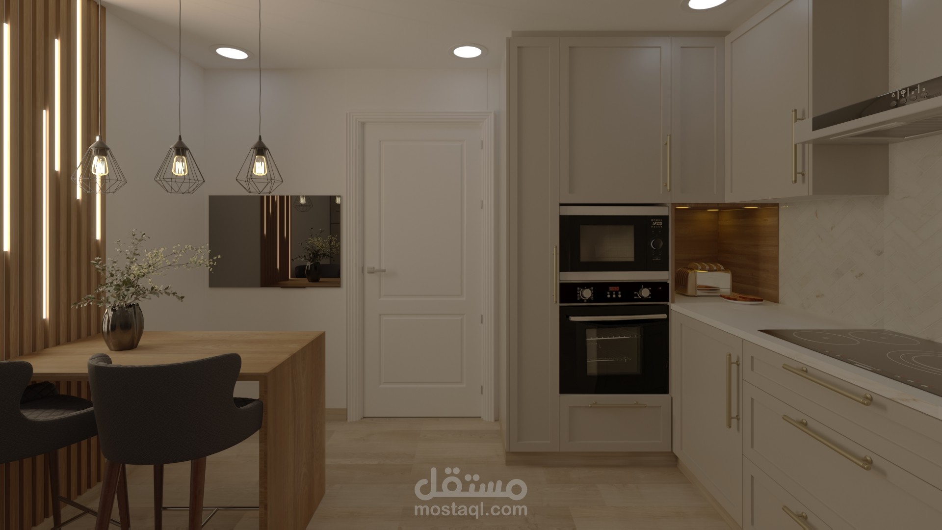 تصميم مطبخ New classic