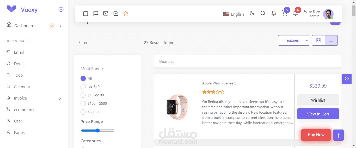 shop website