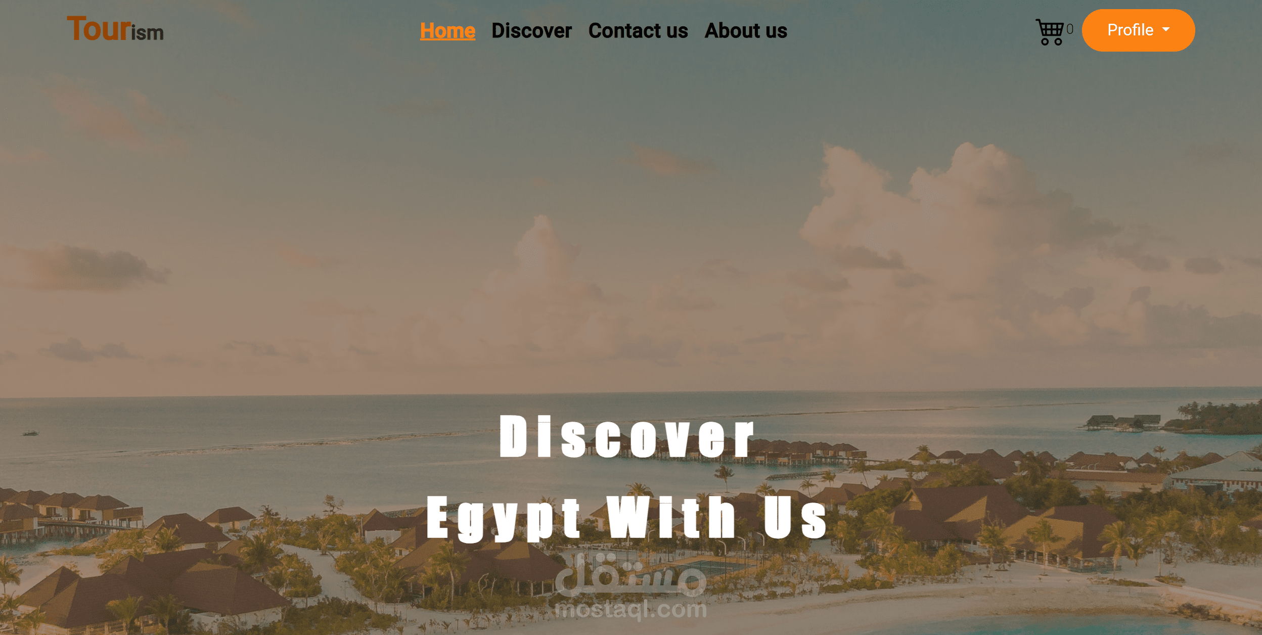 tourist project with laravel and angular